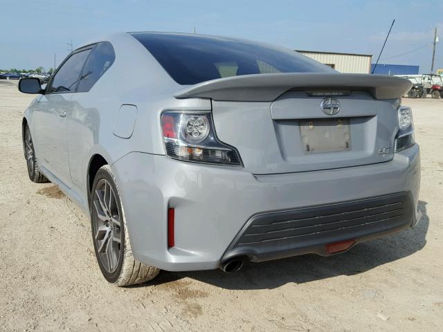 JTKJF5C77E3068366 - 2014 TOYOTA SCION TC 灰色 照片 3
