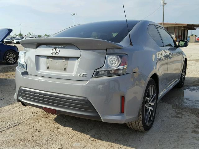 JTKJF5C77E3068366 - 2014 TOYOTA SCION TC 灰色 照片 4