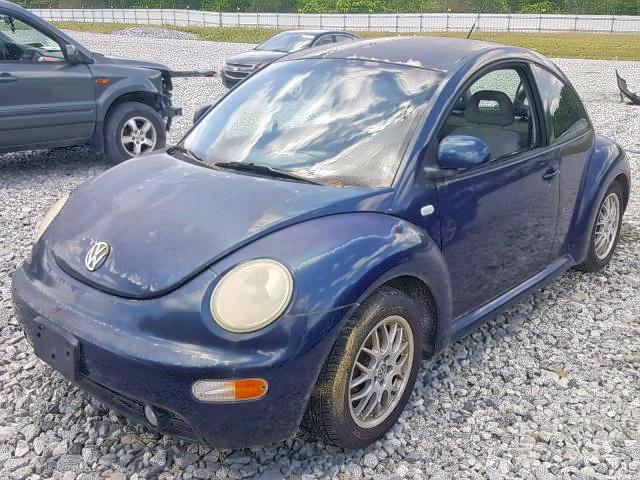 3VWCC21C6XM432170 - 1999 VOLKSWAGEN NEW BEETLE Mavi foto 2
