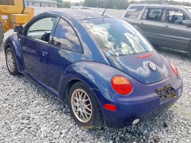 3VWCC21C6XM432170 - 1999 VOLKSWAGEN NEW BEETLE Mavi foto 3