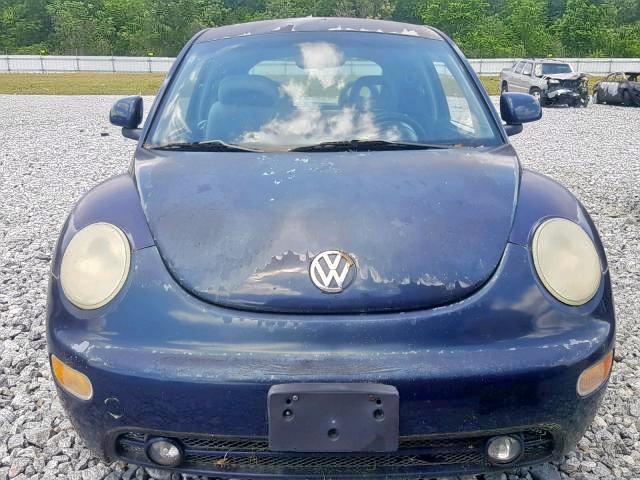 3VWCC21C6XM432170 - 1999 VOLKSWAGEN NEW BEETLE Mavi foto 9