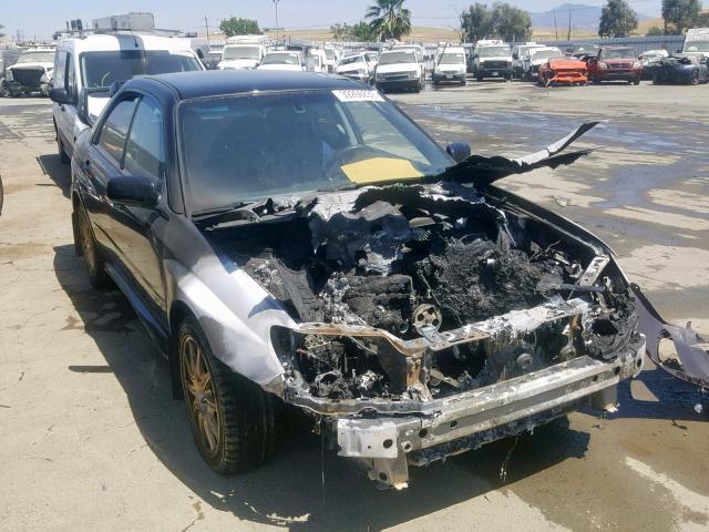 JF1GD76627L512414 - 2007 SUBARU IMPREZA WR BLACK photo 1