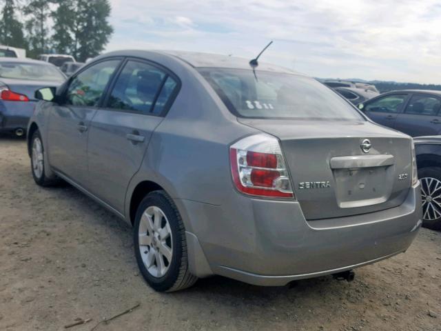 3N1AB61E07L617989 - 2007 NISSAN SENTRA 2.0 SILVER photo 3