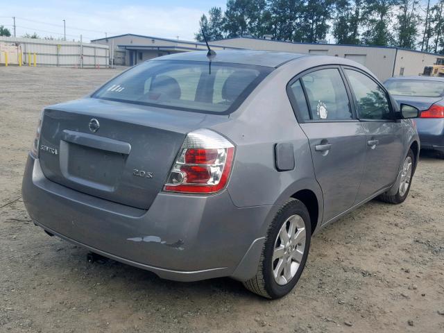 3N1AB61E07L617989 - 2007 NISSAN SENTRA 2.0 SILVER photo 4