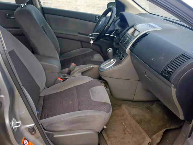 3N1AB61E07L617989 - 2007 NISSAN SENTRA 2.0 SILVER photo 5