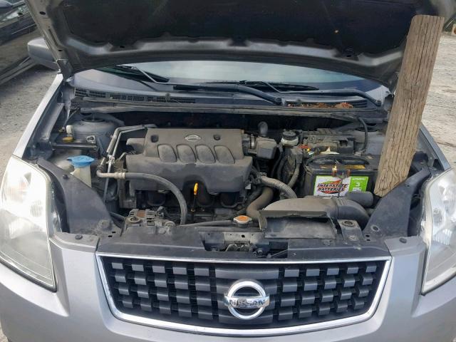 3N1AB61E07L617989 - 2007 NISSAN SENTRA 2.0 SILVER photo 7