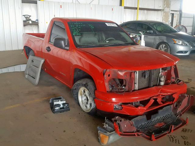 1GCCS148458278941 - 2005 CHEVROLET COLORADO RED photo 1