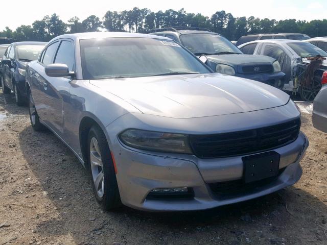 2C3CDXHG0HH523218 - 2017 DODGE CHARGER SX GRAY photo 1