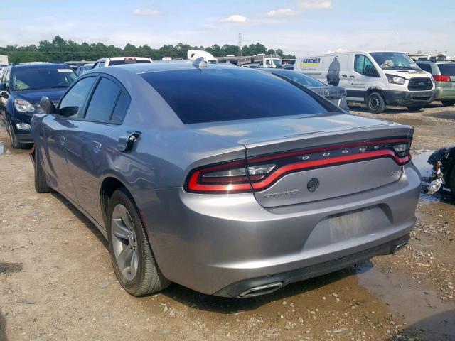 2C3CDXHG0HH523218 - 2017 DODGE CHARGER SX GRAY photo 3