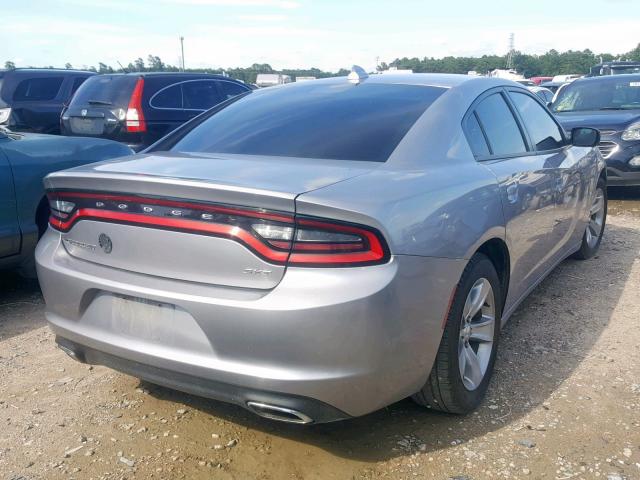 2C3CDXHG0HH523218 - 2017 DODGE CHARGER SX GRAY photo 4