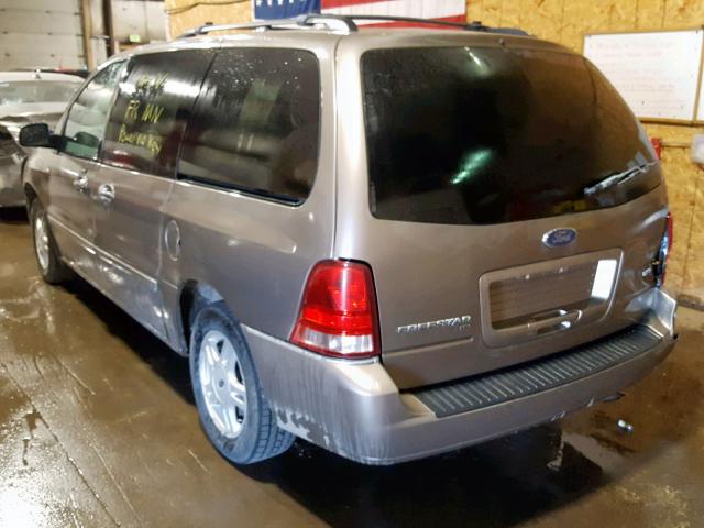 2FMZA52275BA79331 - 2005 FORD FREESTAR S BROWN photo 3