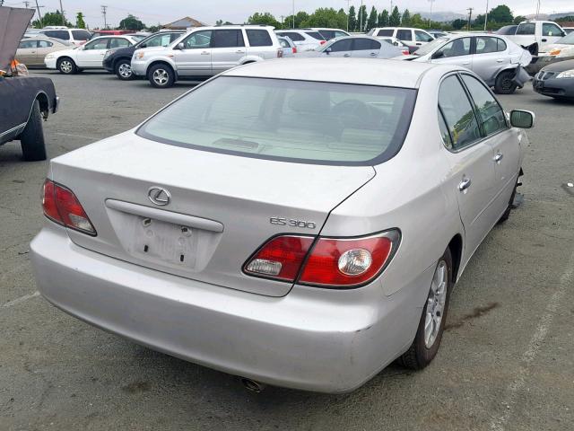 JTHBF30G920061516 - 2002 LEXUS ES 300 TAN photo 4