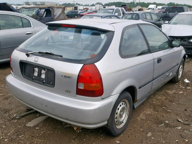 2HGEJ6440TH127402 - 1996 HONDA CIVIC DX SILVER photo 4