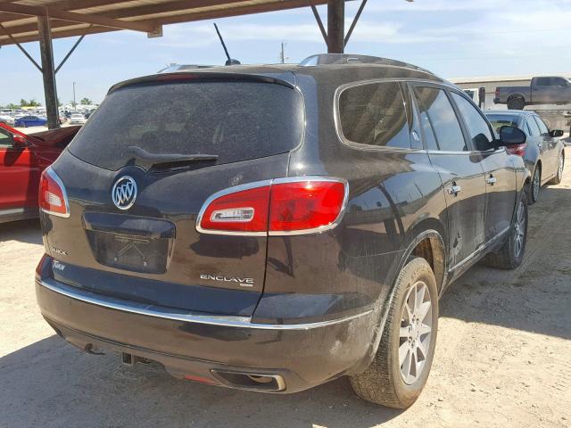 5GAKVBKD4EJ270728 - 2014 BUICK ENCLAVE GRAY photo 4