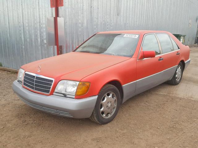 WDBGA43E6PA105400 - 1993 MERCEDES-BENZ 400 SEL TWO TONE photo 2