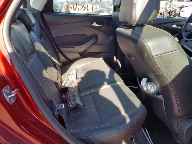 1FADP3J21EL355544 - 2014 FORD FOCUS TITA RED photo 6