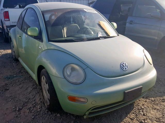 3VWBC21CXYM430127 - 2000 VOLKSWAGEN NEW BEETLE GREEN photo 1