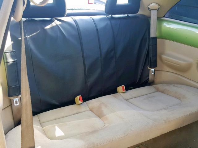 3VWBC21CXYM430127 - 2000 VOLKSWAGEN NEW BEETLE GREEN photo 6