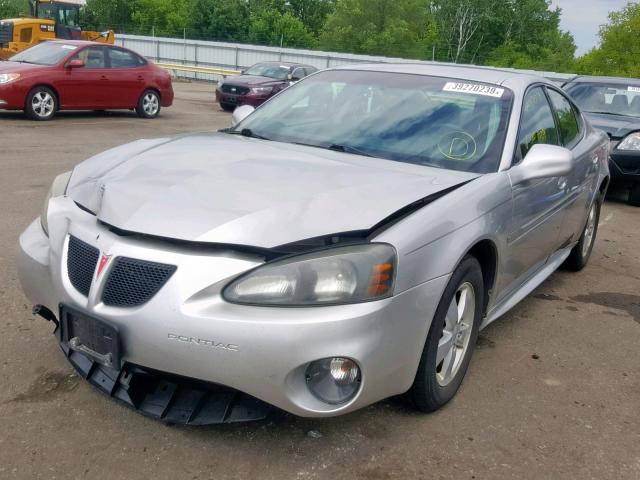 2G2WP552481176504 - 2008 PONTIAC GRAND PRIX SILVER photo 2