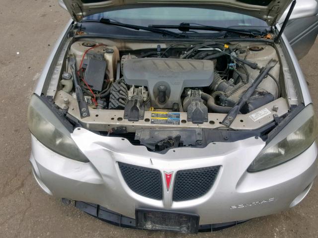 2G2WP552481176504 - 2008 PONTIAC GRAND PRIX SILVER photo 7