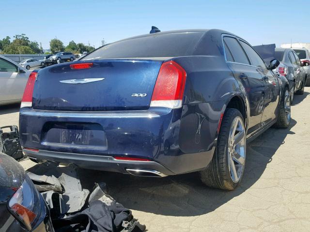 2C3CCAAG2FH931999 - 2015 CHRYSLER 300 LIMITE BLUE photo 4