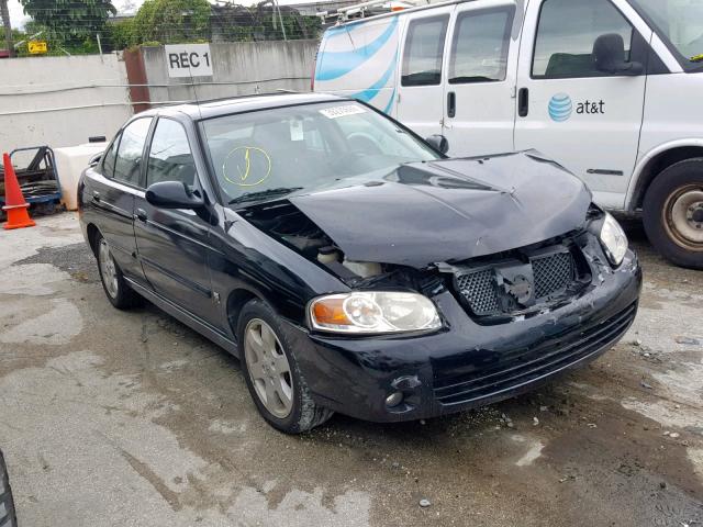 3N1AB51D05L552074 - 2005 NISSAN SENTRA SE- BLACK photo 1