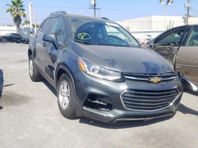 KL7CJLSB0JB644305 - 2018 CHEVROLET TRAX 1LT CHARCOAL photo 1