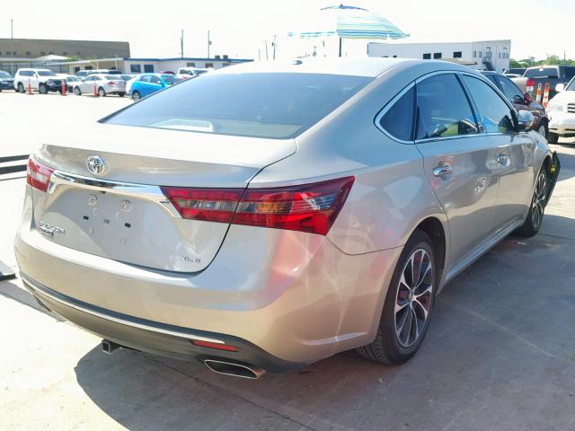 4T1BK1EB2GU197044 - 2016 TOYOTA AVALON XLE GOLD photo 4