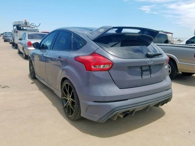 WF0DP3TH2H4121601 - 2017 FORD FOCUS RS GRAY photo 3