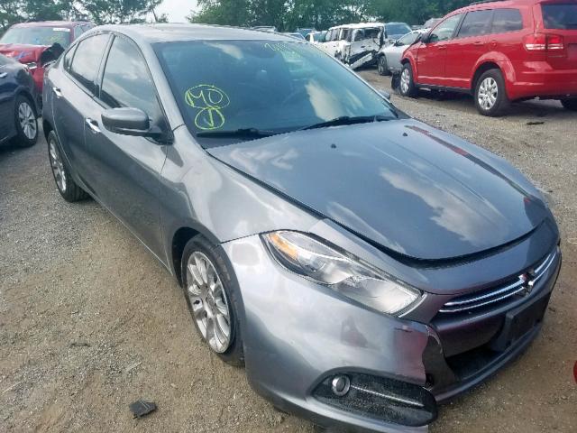 1C3CDFCHXDD234221 - 2013 DODGE DART LIMIT GRAY photo 1