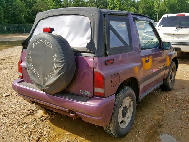 2CNBJ1867T6913723 - 1996 GEO TRACKER PURPLE photo 4