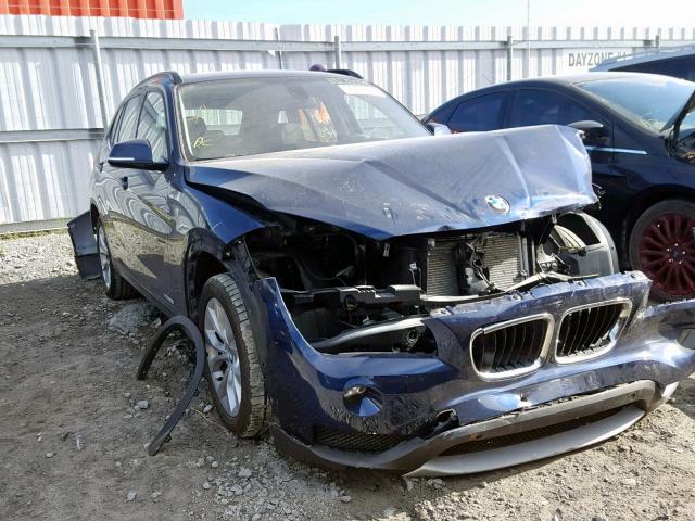 WBAVL1C54EVY22687 - 2014 BMW X1 XDRIVE2 BLUE photo 1