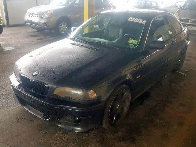 WBABM3349YJN80803 - 2000 BMW 323 CI BLACK photo 2