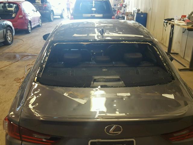 JTHCE1D27F5009367 - 2015 LEXUS IS 350 SILVER photo 9