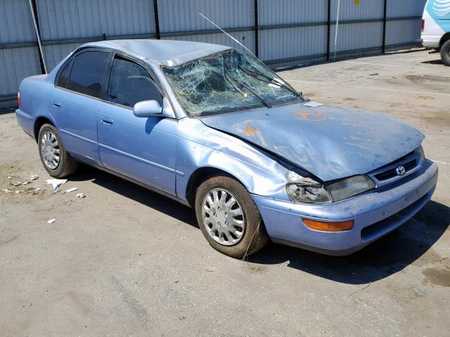 1NXBB02E8TZ440312 - 1996 TOYOTA COROLLA DX BLUE photo 1