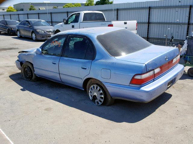 1NXBB02E8TZ440312 - 1996 TOYOTA COROLLA DX BLUE photo 3