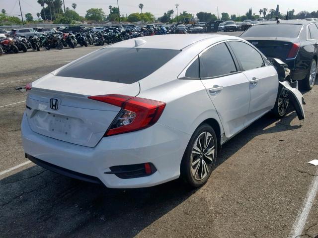 2HGFC1F72HH643907 - 2017 HONDA CIVIC EXL WHITE photo 4