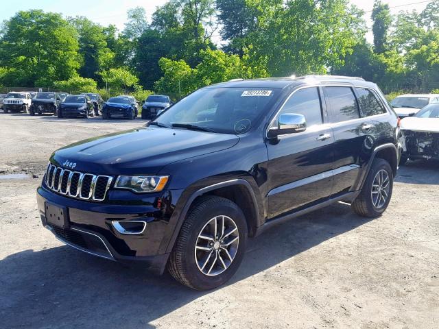 1C4RJFBGXJC264974 - 2018 JEEP GRAND CHER BLACK photo 2