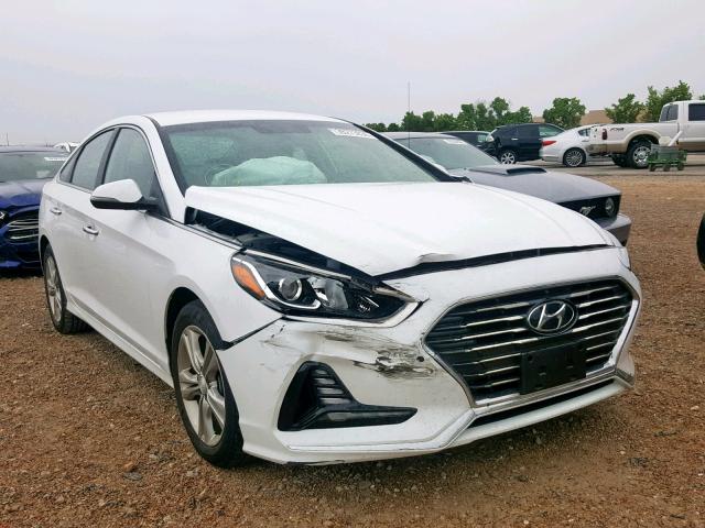 5NPE34AF5JH662961 - 2018 HYUNDAI SONATA SPO WHITE photo 1