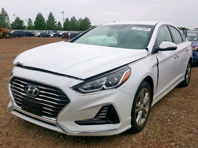 5NPE34AF5JH662961 - 2018 HYUNDAI SONATA SPO WHITE photo 2