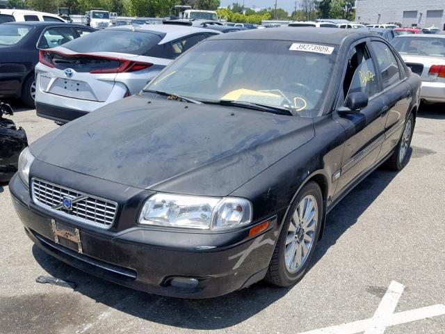 YV1TS91Z241338261 - 2004 VOLVO S80 T6 BLACK photo 2