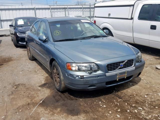 YV1RS61T332263051 - 2003 VOLVO S60 GRAY photo 1