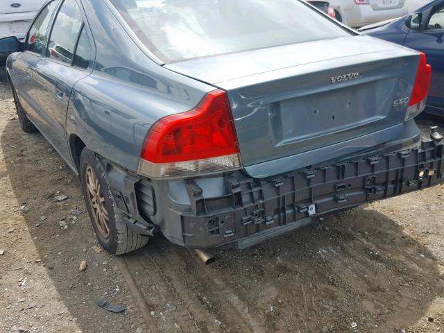 YV1RS61T332263051 - 2003 VOLVO S60 GRAY photo 10