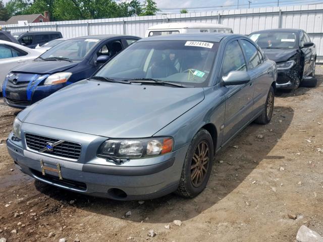 YV1RS61T332263051 - 2003 VOLVO S60 GRAY photo 2