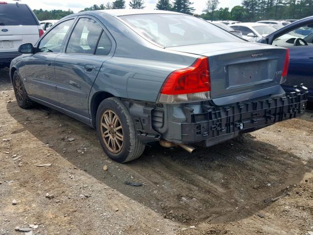 YV1RS61T332263051 - 2003 VOLVO S60 GRAY photo 3