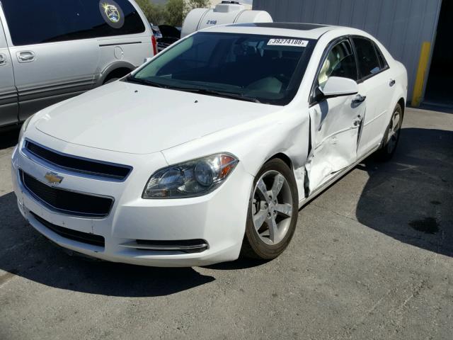 1G1ZC5E00CF110156 - 2012 CHEVROLET MALIBU 1LT 白色 照片 2