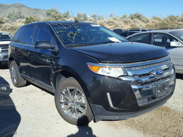 2FMDK3KC2DBB95572 - 2013 FORD EDGE LIMIT BLACK photo 1