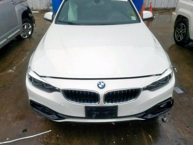 WBA4J3C53JBG96558 - 2018 BMW 430XI GRAN WHITE photo 7