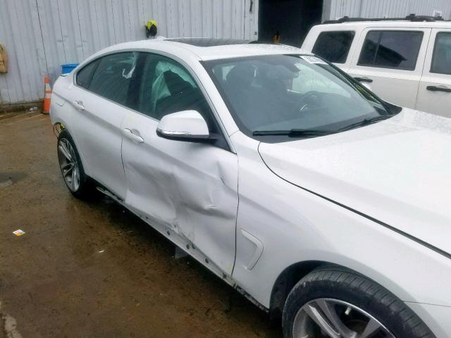 WBA4J3C53JBG96558 - 2018 BMW 430XI GRAN WHITE photo 9