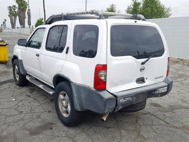 5N1ED28Y12C552250 - 2002 NISSAN XTERRA XE WHITE photo 3